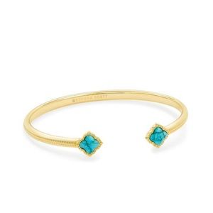 Kendra Scott Turquoise Mallory Cuff Bracelet